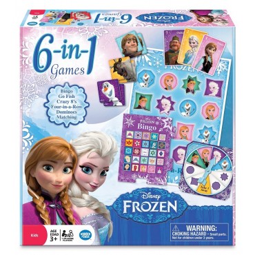 Disney Frozen 6-in-1 Game Collection